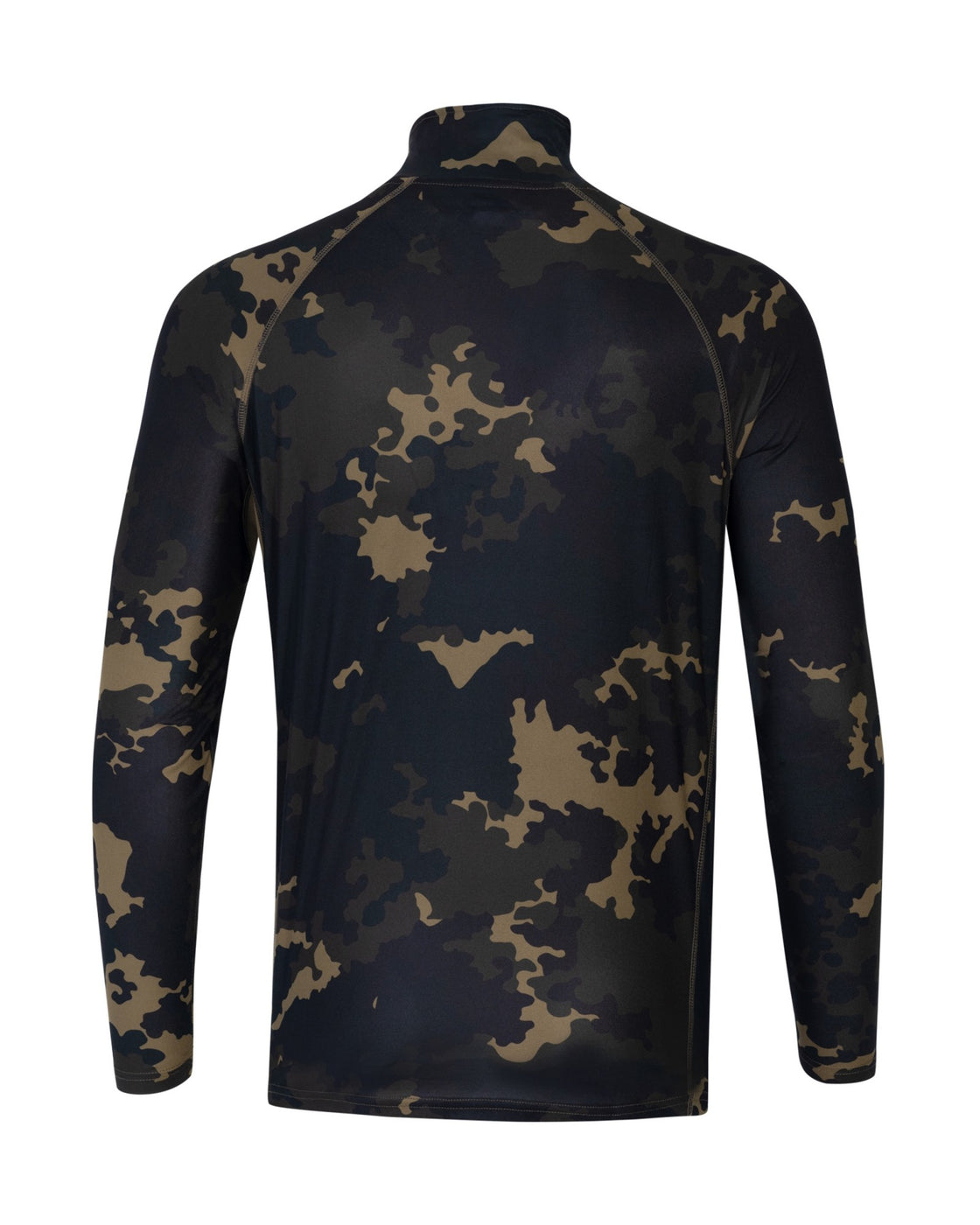 Korda Kool UPf Zip Dark Kamo Long Sleeve Jersey