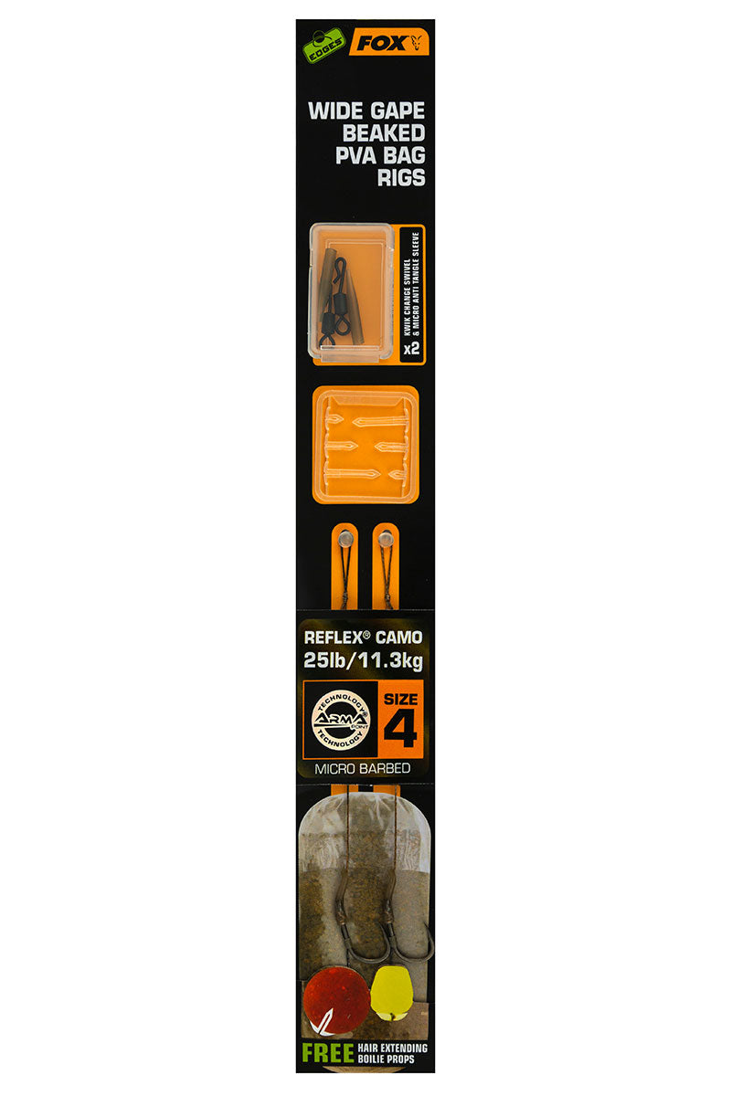 Edges Wide Gape Beaked PVA Ready Rigs - 25lb