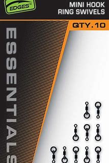 Fox Edges Mini Hook Ring Swivels