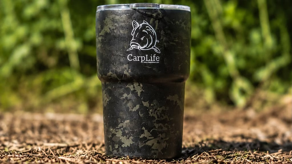 Carplife eclipse camo thermal travel cup