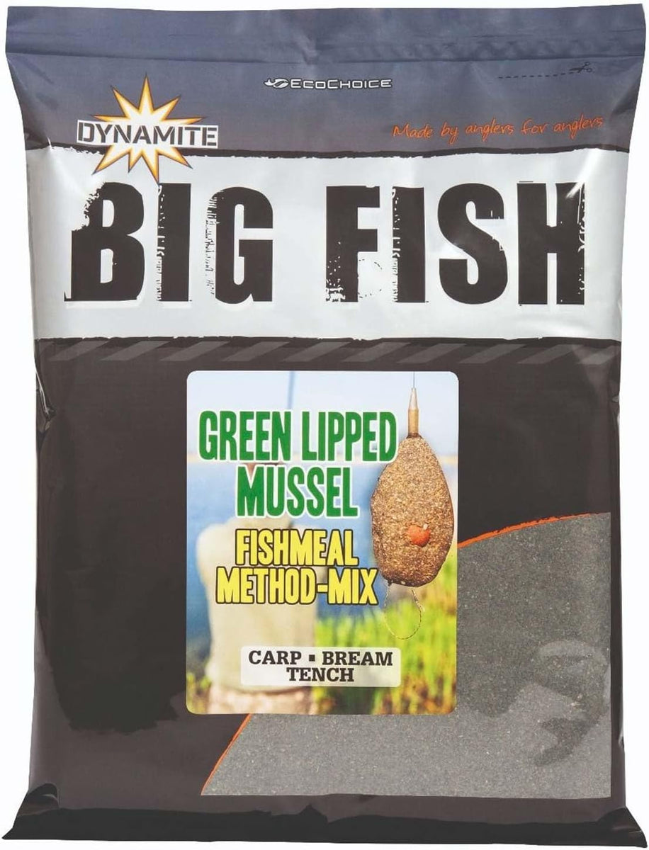 Dynamite Big Fish Green Lipped Mussel Method Mix 1.8kg – Stanford Tackle