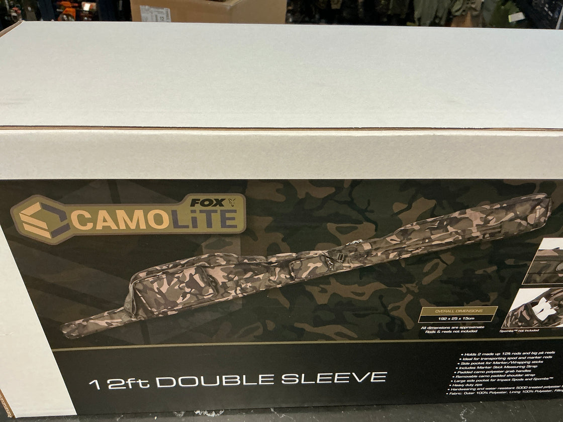 Fox camo lite 12ft spod & marker Double Sleeve