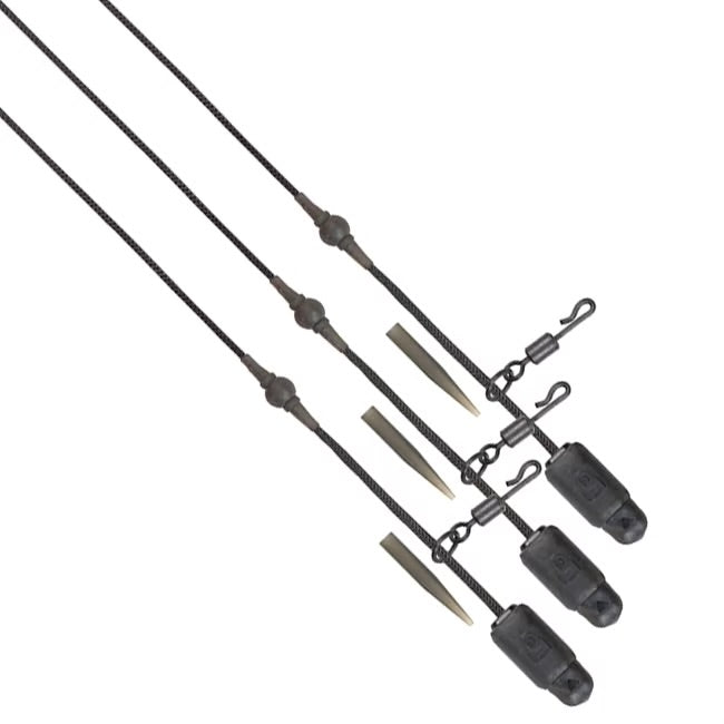 Fox leadcore Heli-clip rigs naturals 50lb