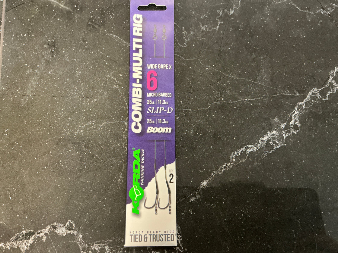 Korda combi multi rig micro barbed size 6