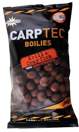 dynamite carp tec boilies krill & crayfish