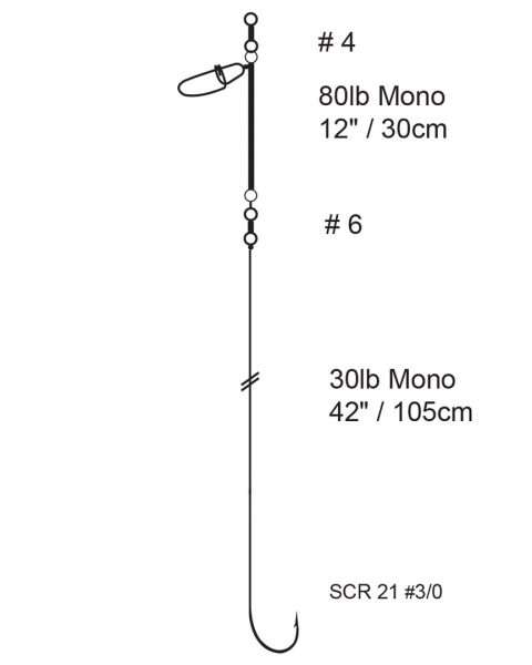 Cox & Rawle Boat Rig 3/0