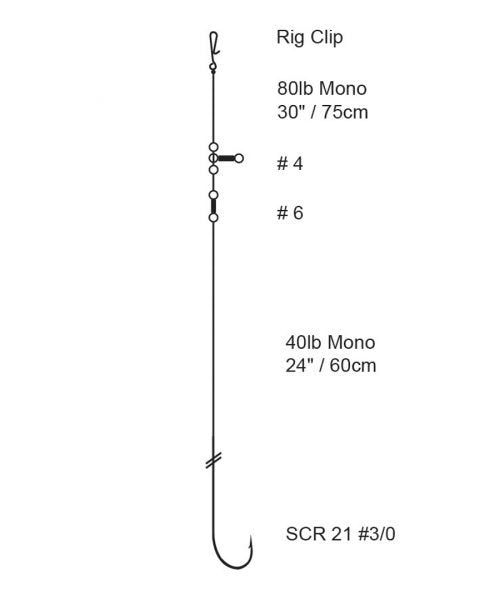 Cox & Rawle Pulley Rig 3/0