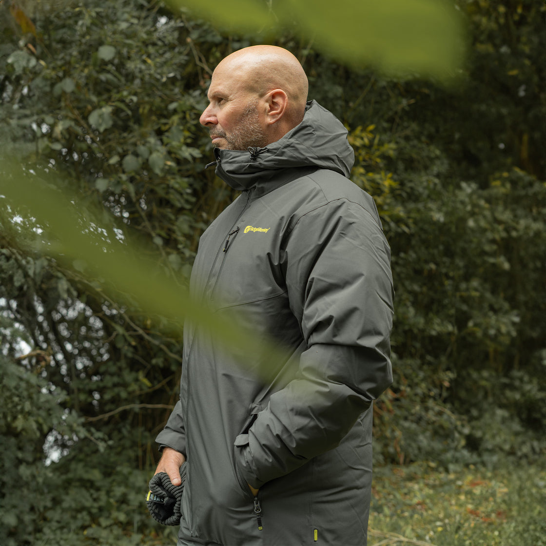 RidgeMonkey Apearel Thermapro Insulated Coat Green