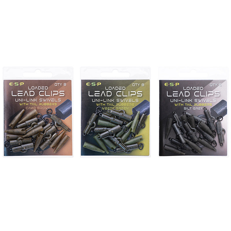 ESP Laoded Lead Clip Uni-Swivels