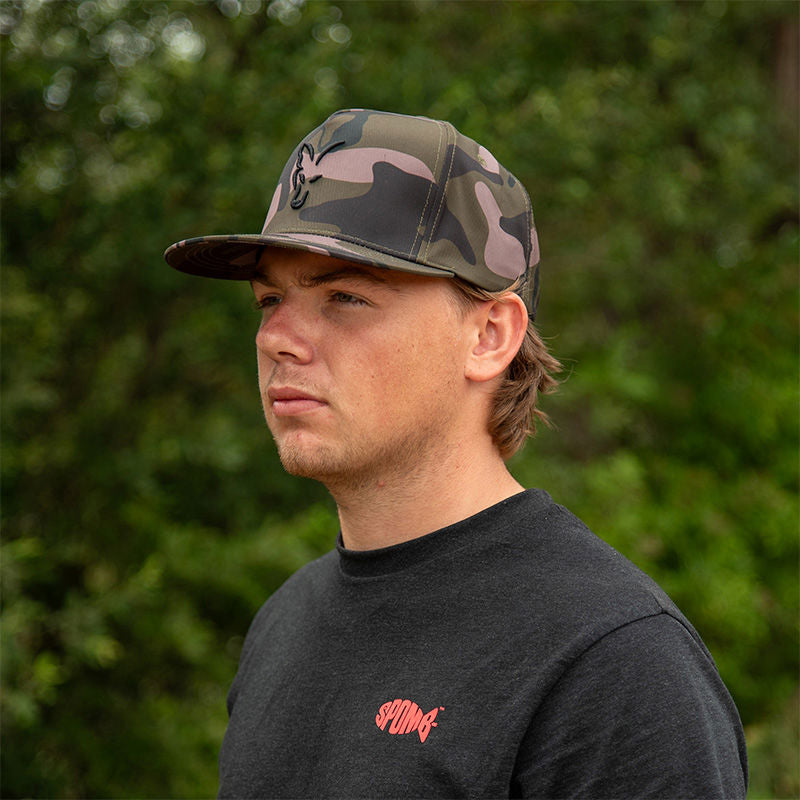 Fox Flatpeak Snapback Cap Camo
