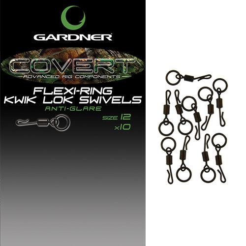Gardner Covert XT Flexi-Ring Kwik Lok Swivels
