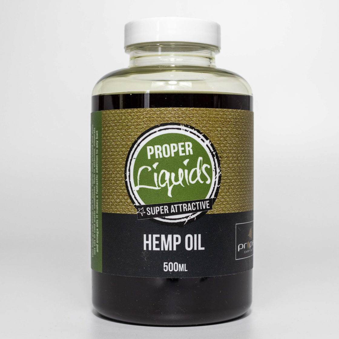Proper Carp Bait Pure Hemp Oil 500ml