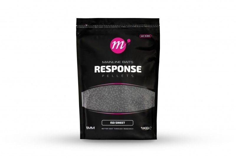 Mainline iso sweet response pellets 5mm 1kg