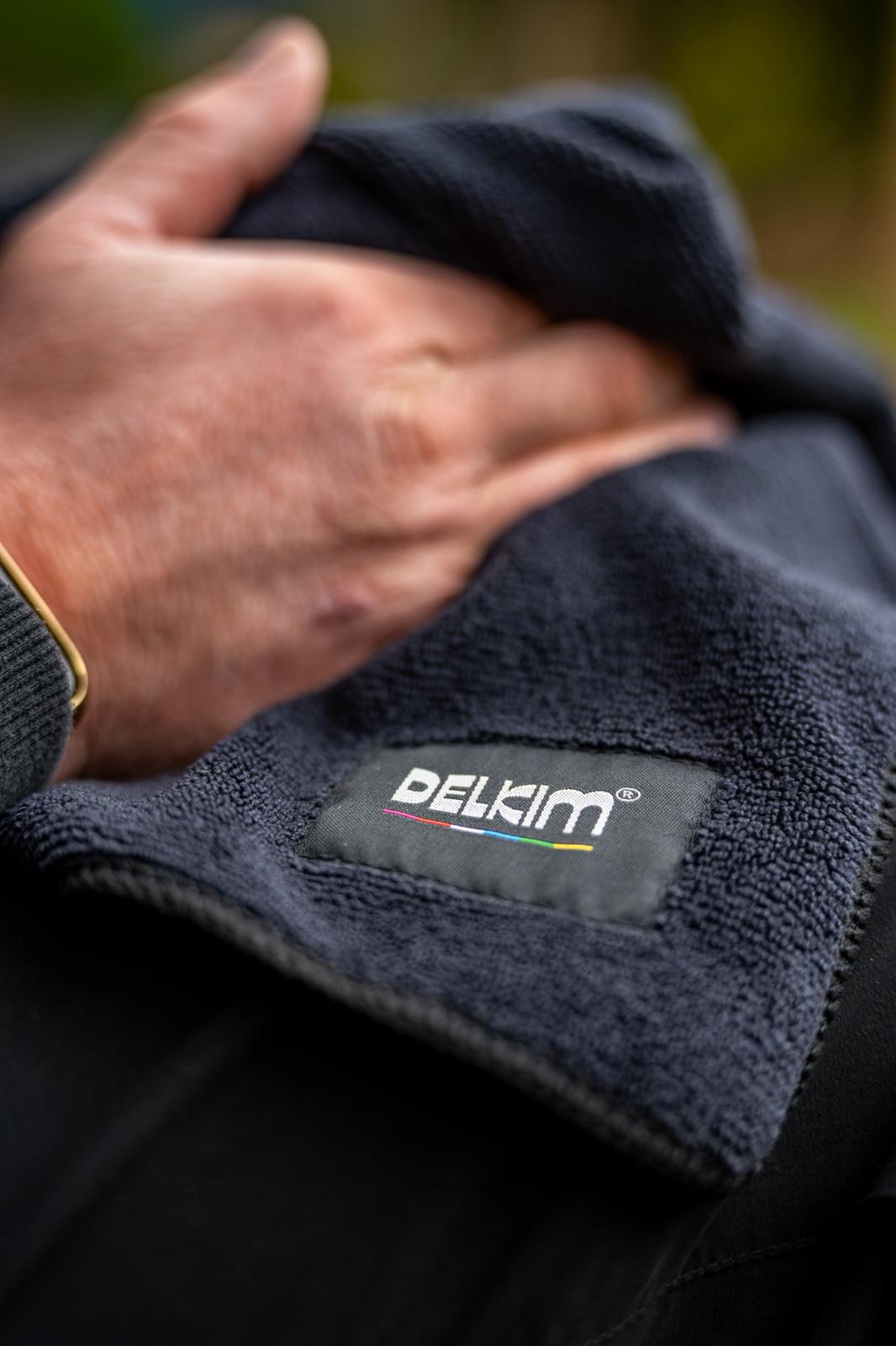 Delkim brand microfiber hand towel