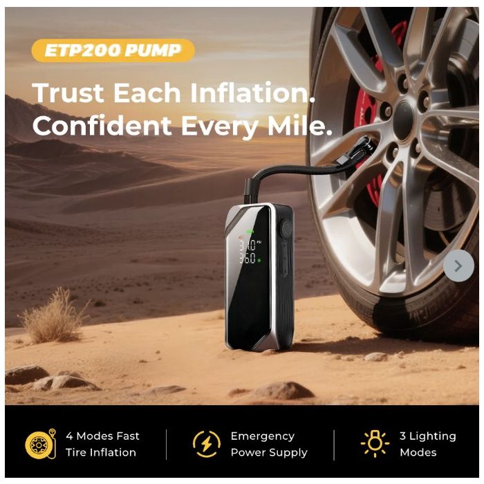 Flextail evo tire pump 200