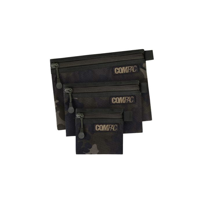 Korda ComPac Wallets Set of 3 dark camo