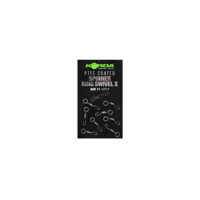 Korda ptfe coated spinner ring swivel x