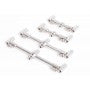 Jag adjustable 3 rod buzz bar 316 stainless steel