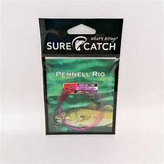 DENNETT SALTWATER PRO PENNELL RIG SIZE 4/O
