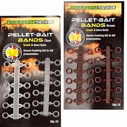 Enterprise tackle pellet bands 6-10mm brown