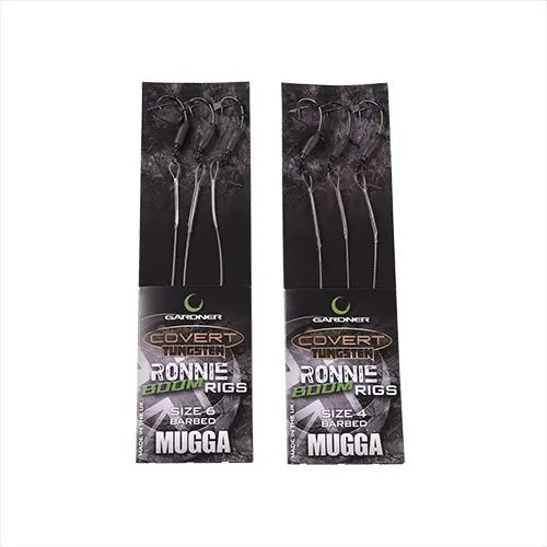 GARDNER COVERT TUNGSTEN RONNIE BOOM RIGS SIZE6 BARBED MUGGA