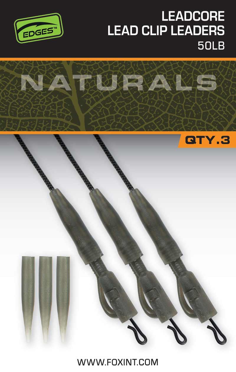 Naturals Leadcore PG Lead Clip Leaders