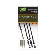 Edges Naturals Copper-Core Leaders x 3