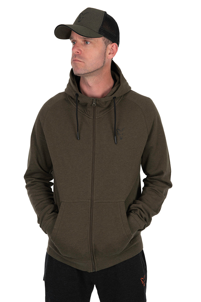 Fox Collection LW Hoody Green and Black