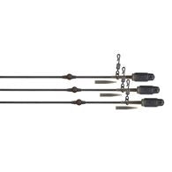 Fox Naturals Tuff Tungsten Tubing Heli-Clip Rigs