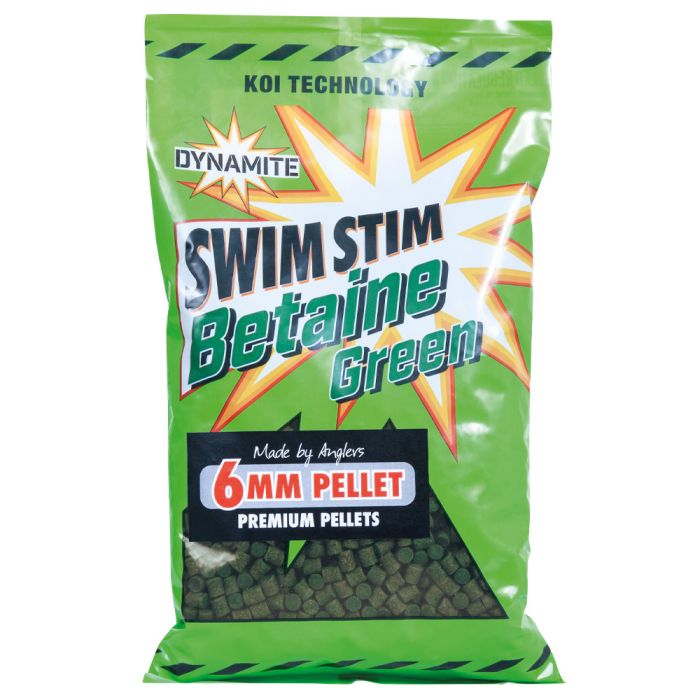 Dynamite Swim Stim Betaine Green Pellets 900g