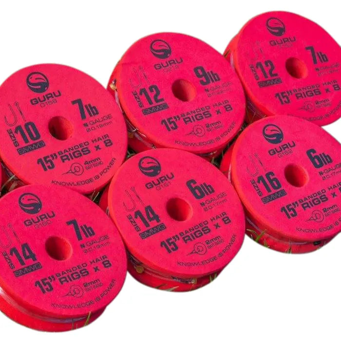 Guru SMWG Bait Bands Rigs 15"