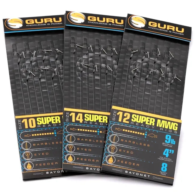 Guru Super MWG 4 Inch Bayonet Ready Rigs