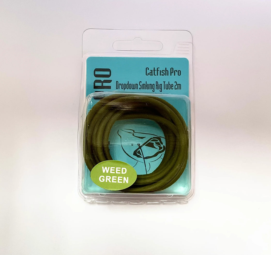 Catfish Pro Dropdown sinking Rig Tube 2m green