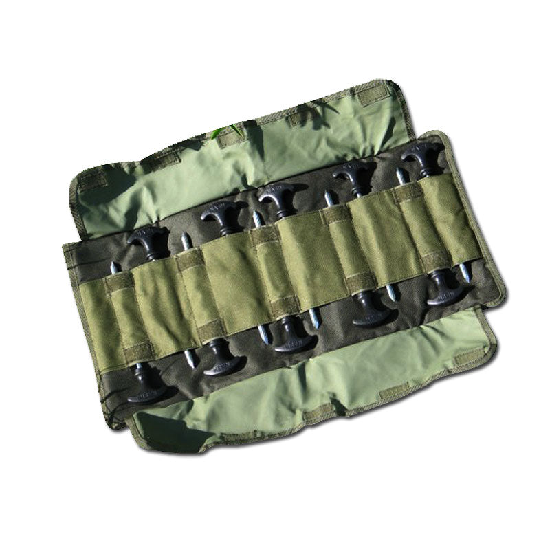 Nash Stealth 8inch T Pegs Tool Roll