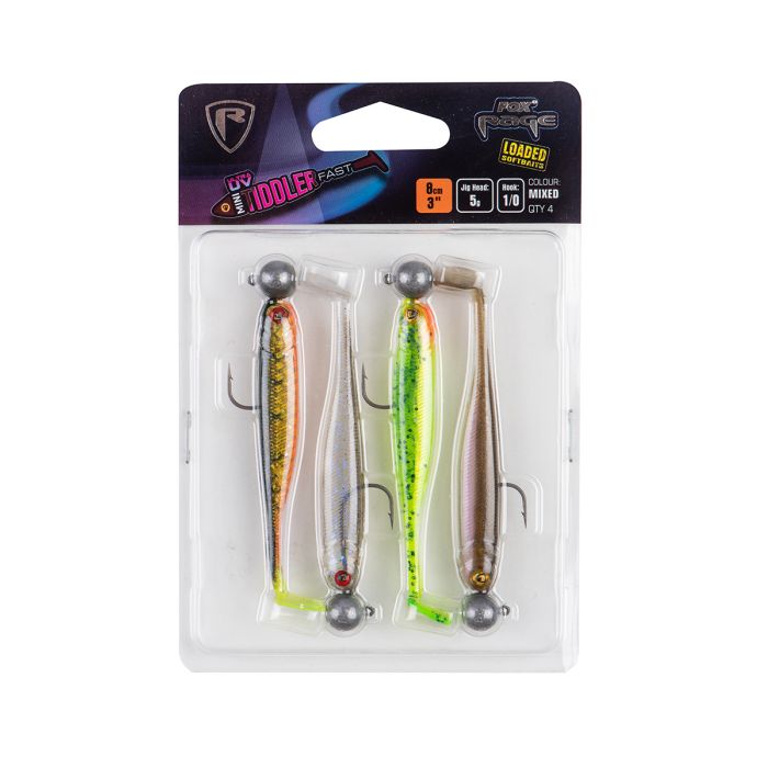 Fox Rage Loaded SoftBait UV Mini Tiddler