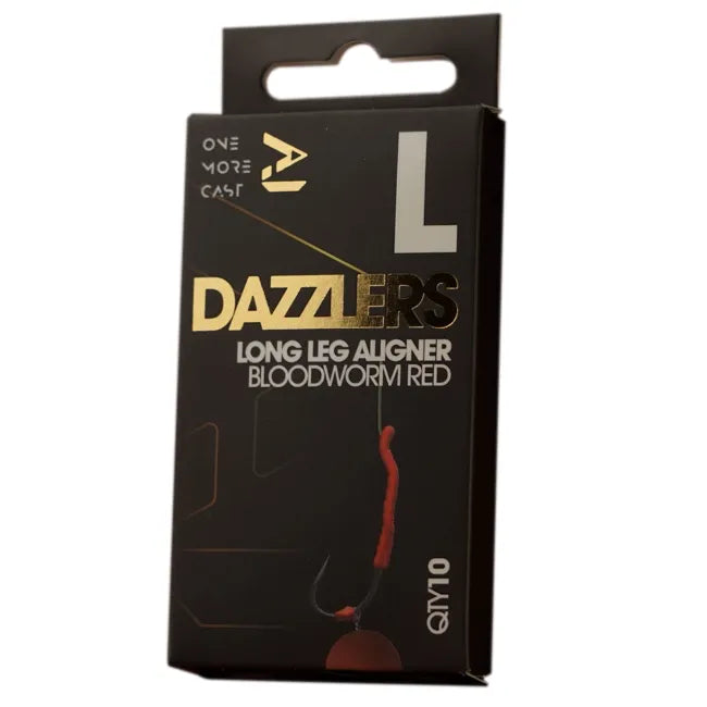 OMC DAZZLERS LONG LEG ALIGNER BLOODWORM RED LARGE