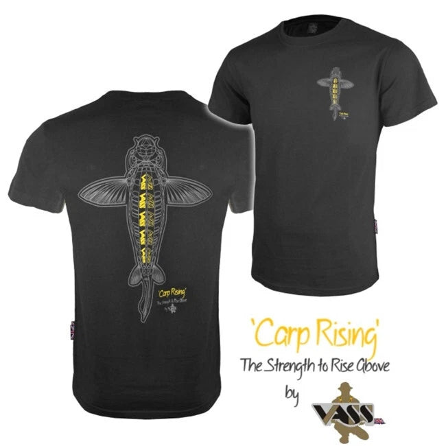 Vass Carp Rising T-Shirt Black