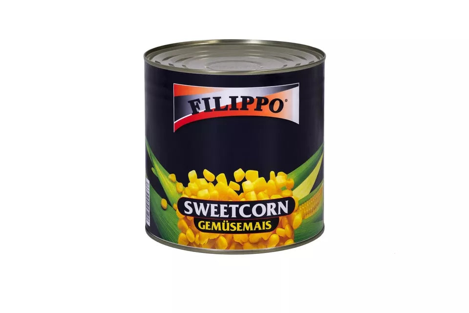 Korda Filippo Tinned Sweetcorn 2.15kg