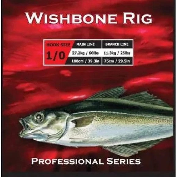 Dennett Saltwater Pro Rigs Wishbone Rig 1/0