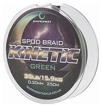 GARDNER KINETIC SPOD BRAID GREEN 35LB 250M