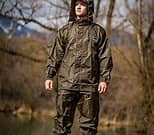 Vass Khaki Waterproof/breathable Jacket & Trouser Set