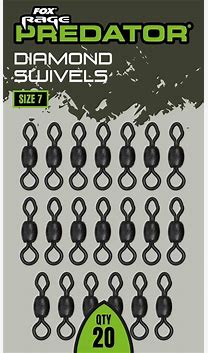 Fox Rage Diamond Swivels (current size)