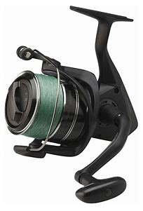 OKUMA BIG BOMBER SPOD BBS-7000 ( pre-spooled 200m 30lb braid )