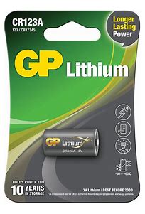 CR123 battery