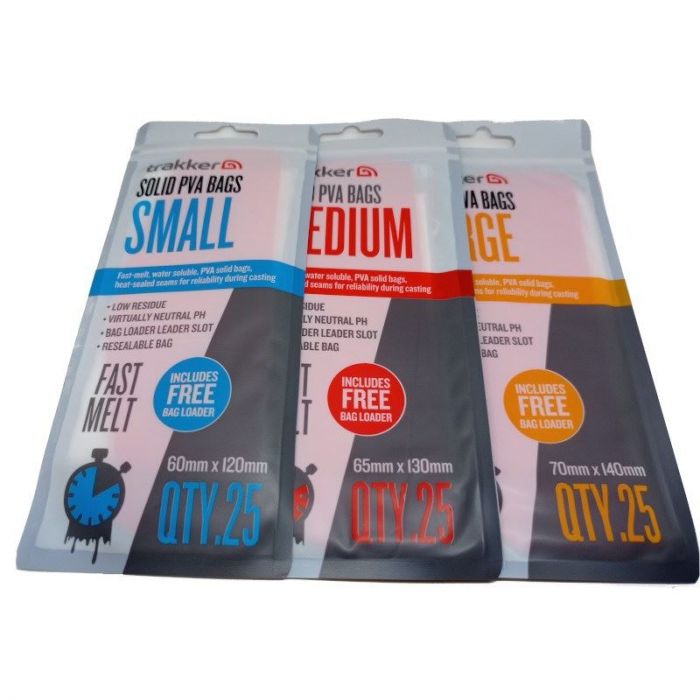 Trakker Solid PVA Bags Large
